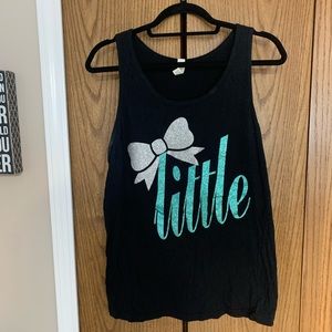 “Little” sorority tank!